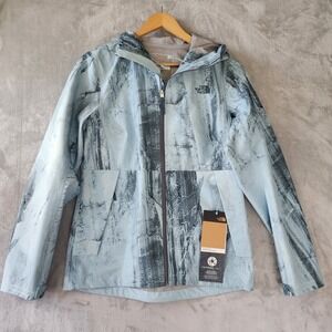 The North Face Jacket Womens Size Small Dryzzle Future Light Waterproof Blue NEW